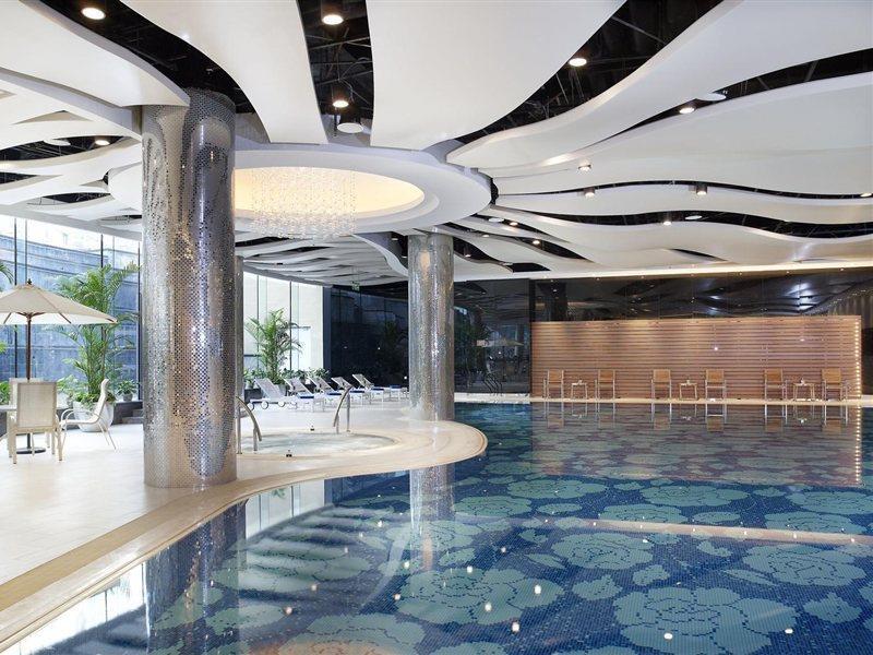 โฟร์ พอยต์ บาย เชอราตัน ปักกิ่ง ไห่เตียน โฮเต็ล แอนด์ เซอร์วิซ อพาร์ตเมนต์ Hotel ภายนอก รูปภาพ